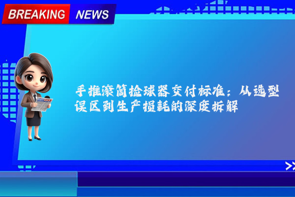 手推滚筒捡球器交付标准：从选型误区到生产损耗的深度拆解