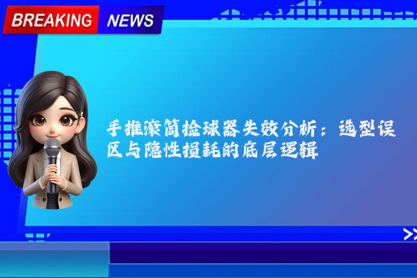 手推滚筒捡球器失效分析：选型误区与隐性损耗的底层逻辑